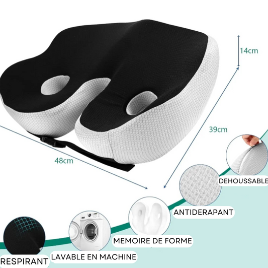 Coussin d'assise ergonomique