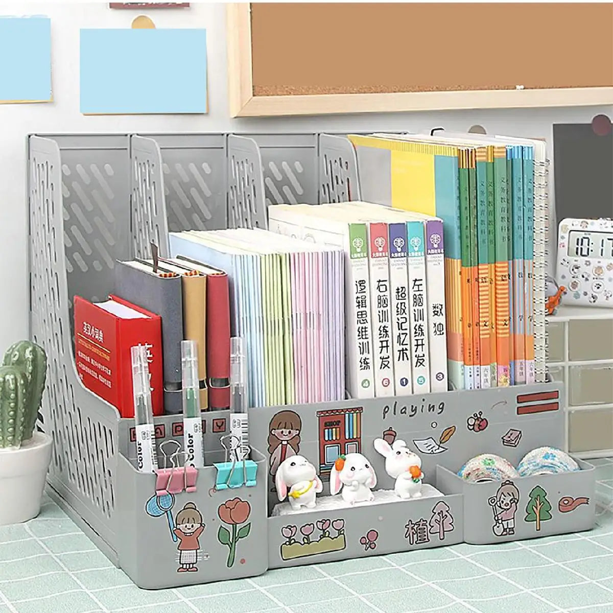 Organisateur de Bureau Multifonctions Coloré