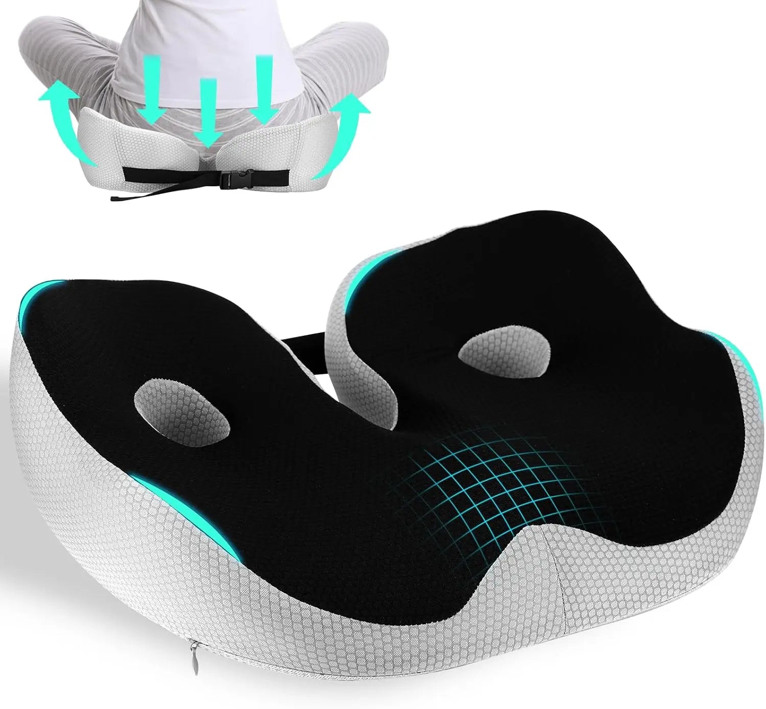 Coussin d'assise ergonomique