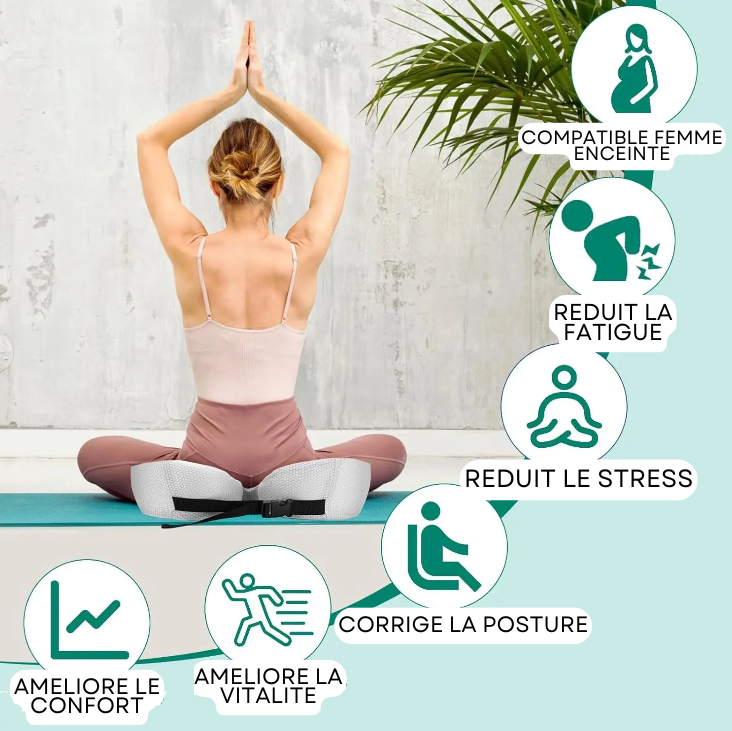Coussin d'assise ergonomique