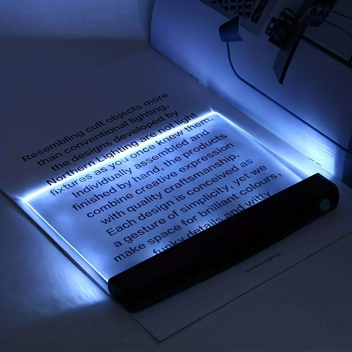 Lampe de lecture Plate LED