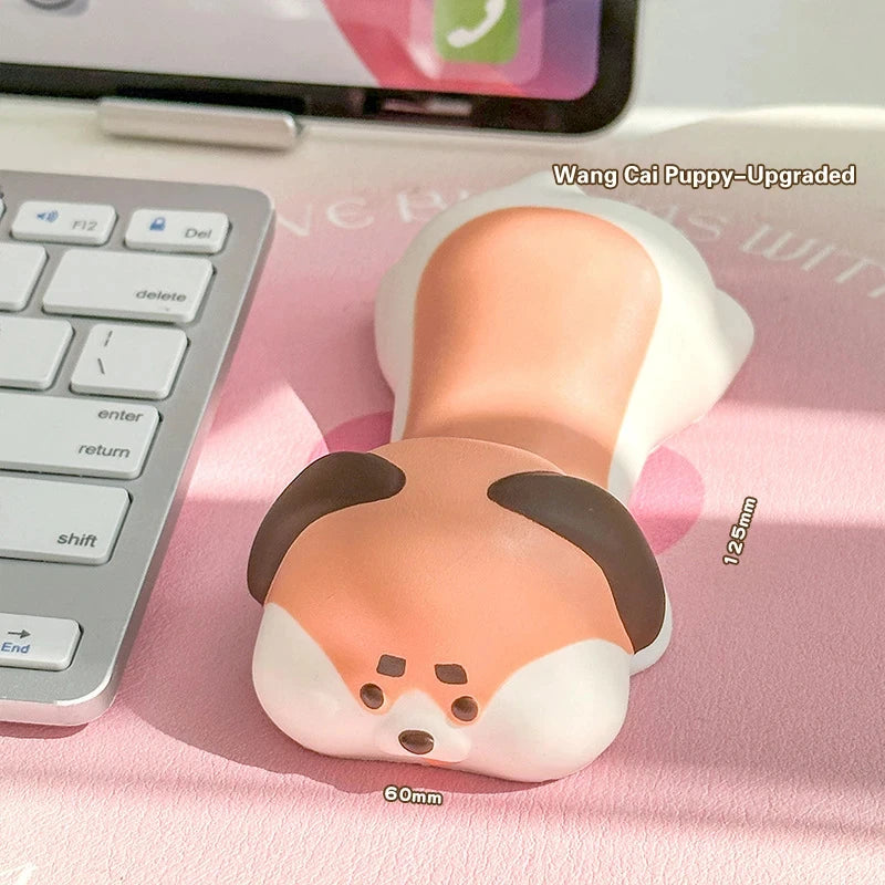Repose Poignets Chien Panda Canard