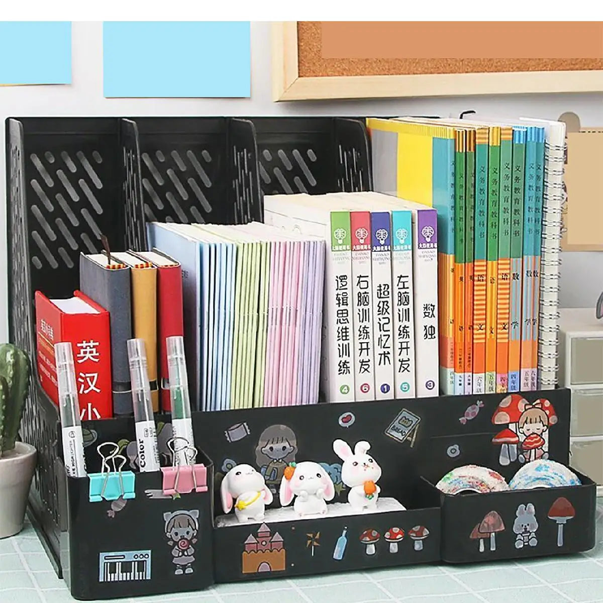 Organisateur de Bureau Multifonctions Coloré