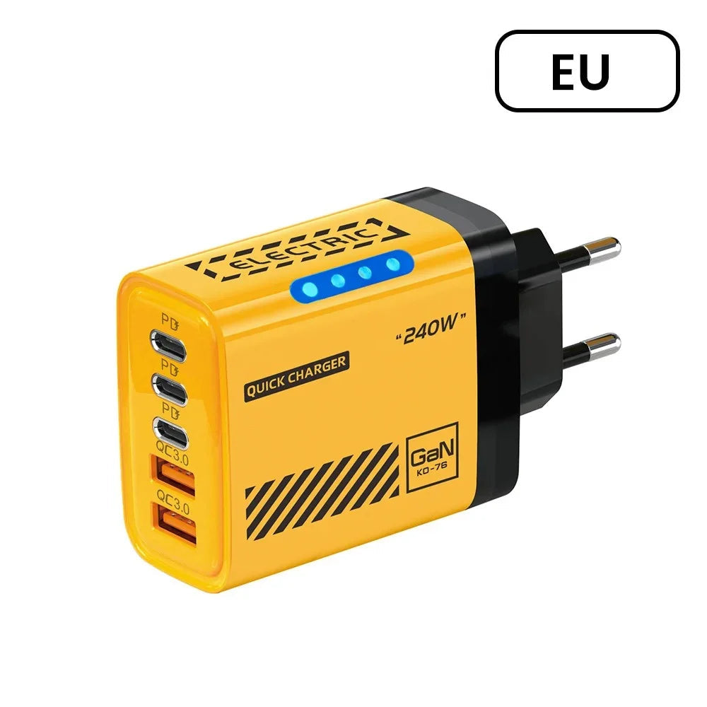 Bloc de Charge 5 en 1 USB / USB-C