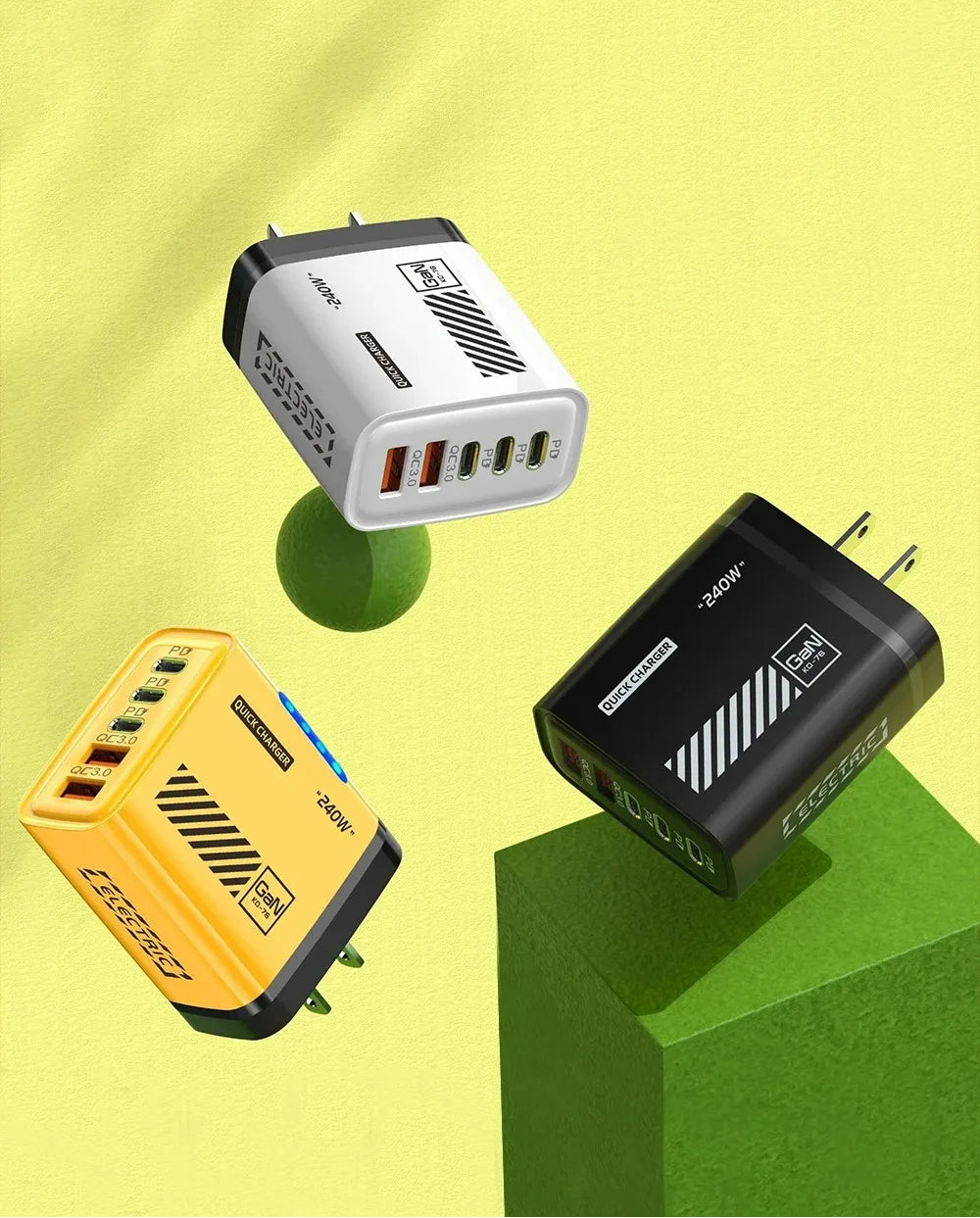 Bloc de Charge 5 en 1 USB / USB-C