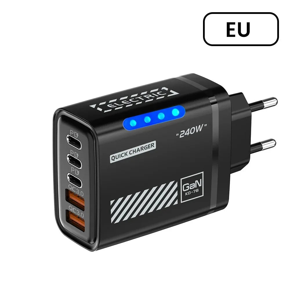 Bloc de Charge 5 en 1 USB / USB-C