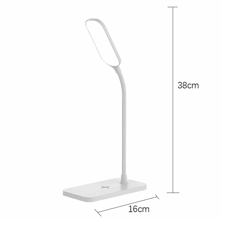 Lampe de bureau LED avec Chargeur Sans Fil