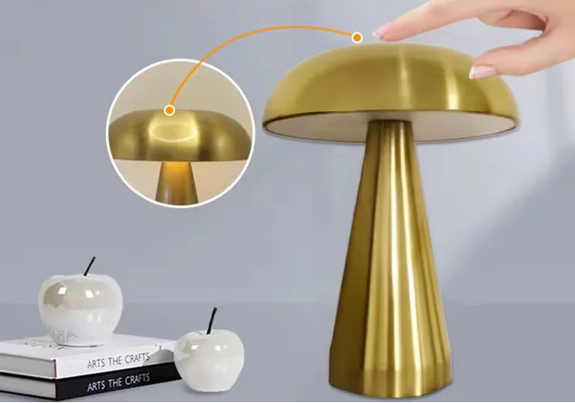 Lampe de Bureau Retro Champignon
