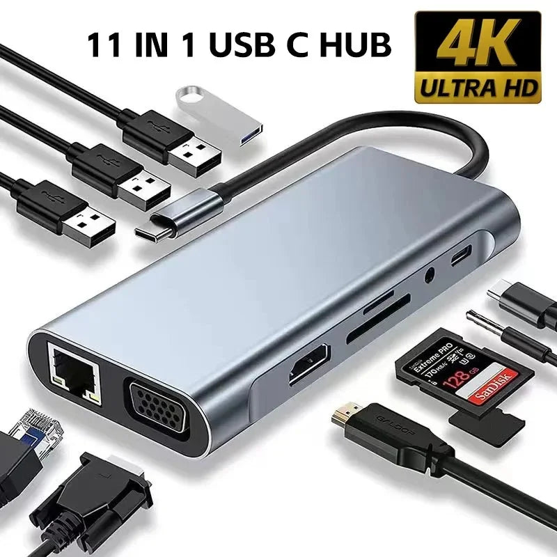 Station de Charge Multiple USB / USB-C / HDMI