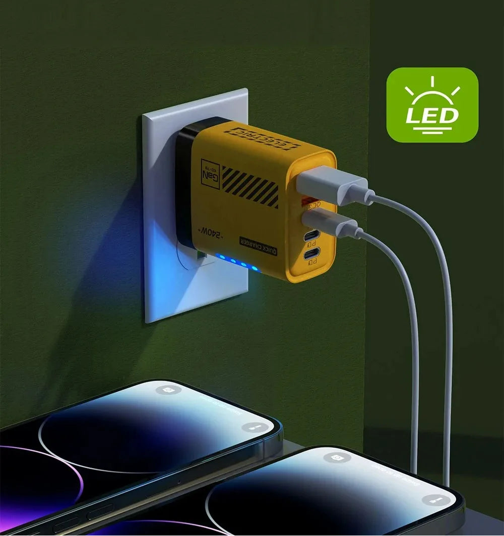 Bloc de Charge 5 en 1 USB / USB-C