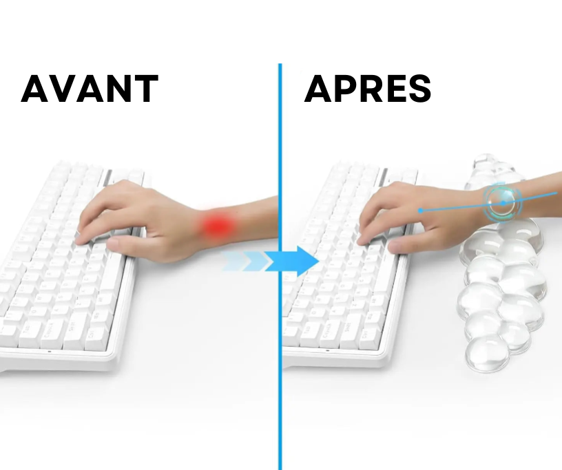 Repose Poignets Bulles