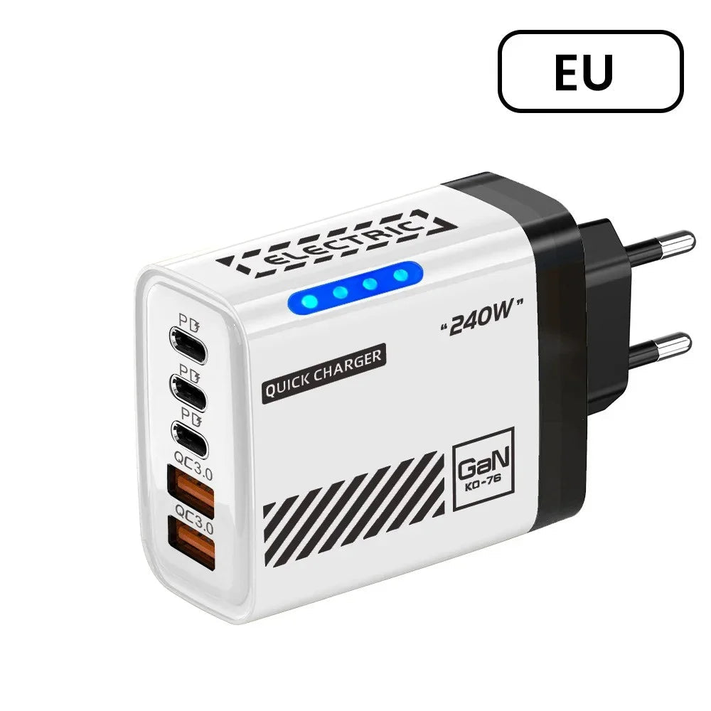 Bloc de Charge 5 en 1 USB / USB-C