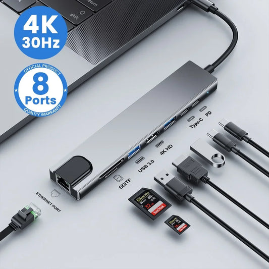Station de Charge Multiple USB / USB-C / HDMI